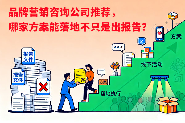 品牌營銷咨詢公司推薦，哪家方案能落地不只是出報告？