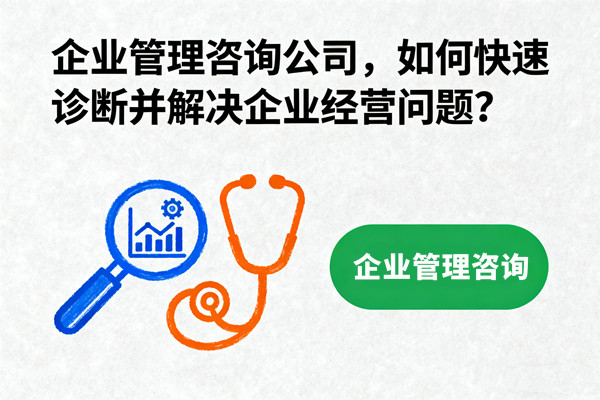 企業(yè)管理咨詢公司，如何快速診斷并解決企業(yè)經營問題？