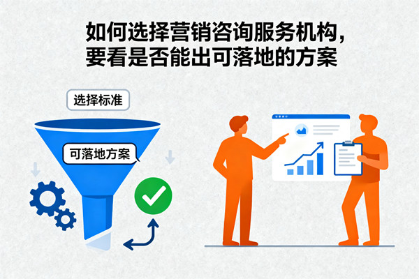如何選擇營銷咨詢服務(wù)機構(gòu)，要看是否能出可落地的方案