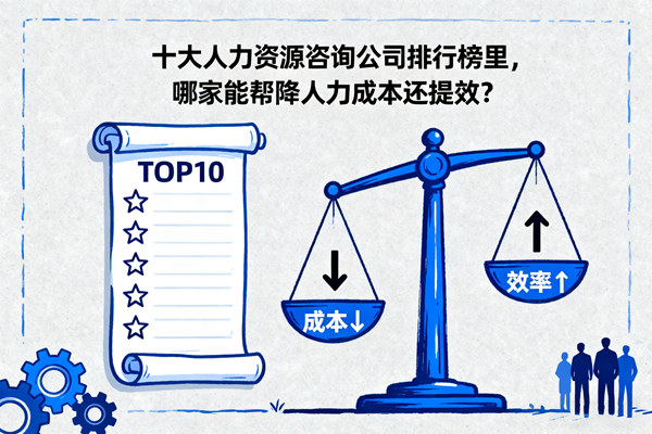 十大人力資源咨詢公司排行榜里，哪家能幫降人力成本還提效？